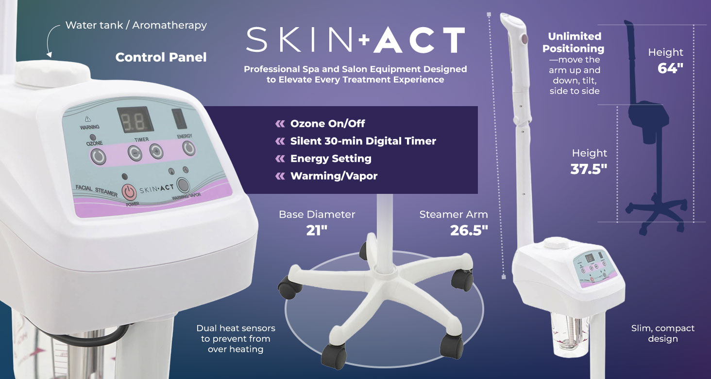 Elite Digital Facial Ozone Steamer